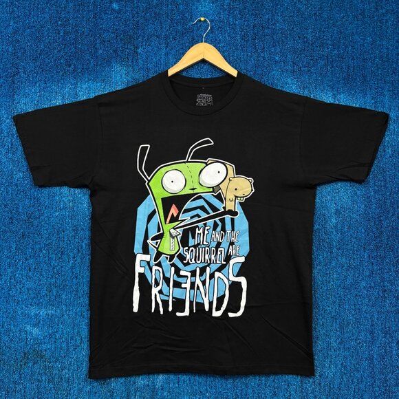 Invader Zim Cartoon T-Shirt Size Extra Large - Picture 1 of 4